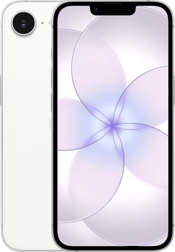 Apple iPhone 17e Wit 256 GB met abonnement kopen? - Simyo